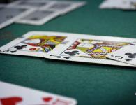 Kortspel Kortspel för tre kortlekar med 36 kort